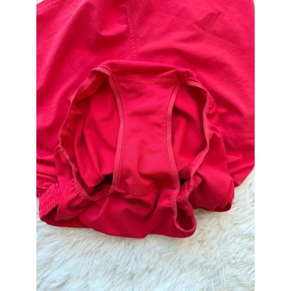 Lululemon | Pace Rival High-Rise Short 3” | Red Glow | Size 4 - Picture 3 of 9